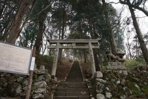 高龗神社の鳥居