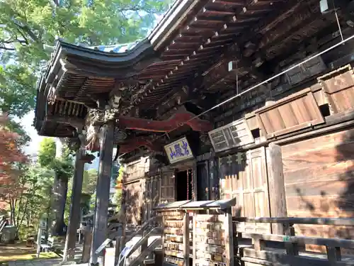 岩殿山安楽寺（吉見観音）の本殿・本堂