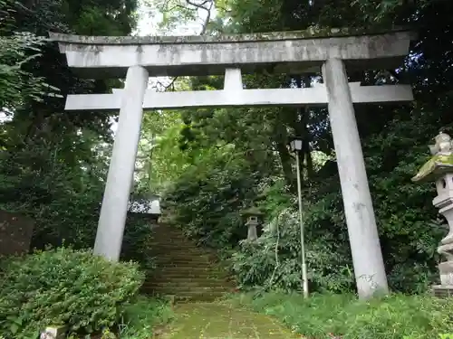 都々古別神社(馬場)の鳥居