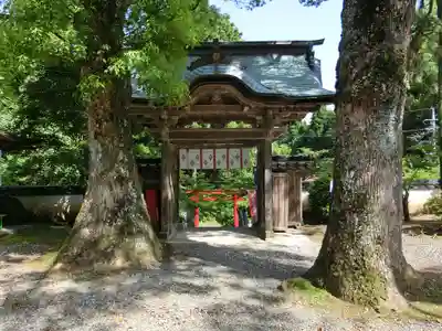 感神院木山寺の山門・神門
