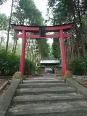 冨士浅間宮の鳥居