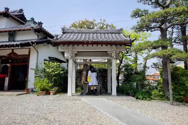 総持寺の手水舎