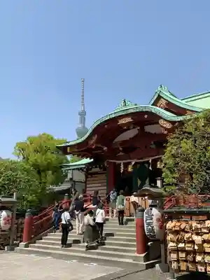 亀戸天神社の本殿・本堂