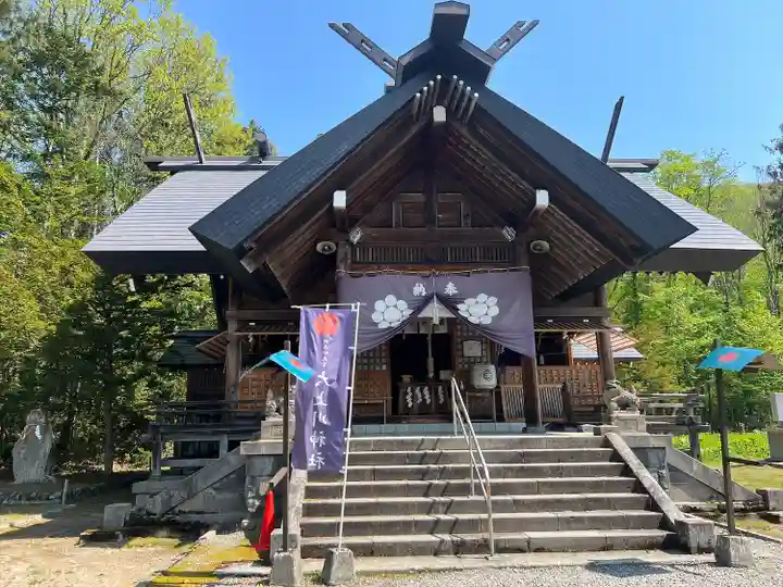 相馬妙見宮 大上川神社の本殿・本堂