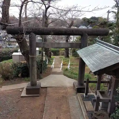 熊野神社の鳥居