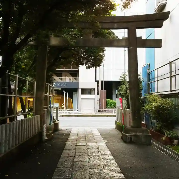 御田八幡神社の鳥居