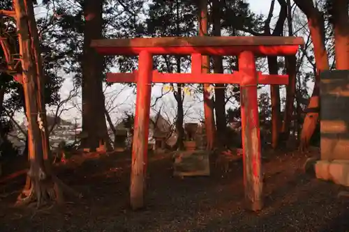 阿久津「田村神社」（郡山市阿久津町）旧社名：伊豆箱根三嶋三社の末社・摂社