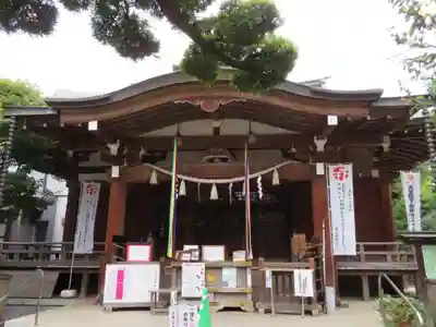 鳩森八幡神社の本殿・本堂