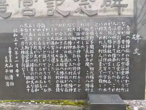 八幡神社（鳥羽町）(福井県)