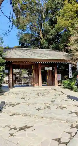 阿佐ヶ谷神明宮の山門・神門