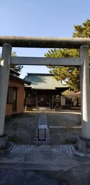 天豊受神社の鳥居