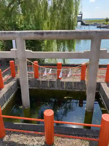 息栖神社の鳥居