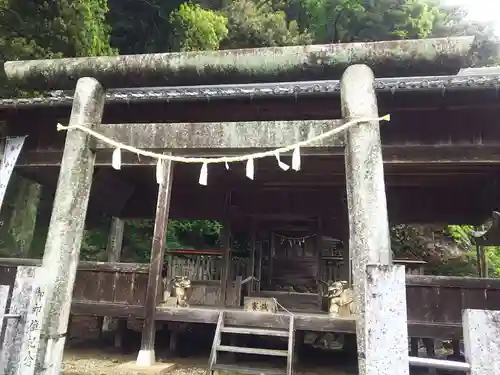 南宮神社の鳥居