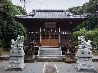 有明温泉神社の本殿