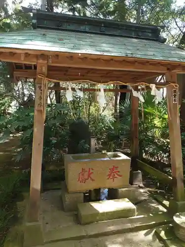 神崎神社の手水舎