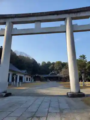 群馬県護国神社の鳥居
