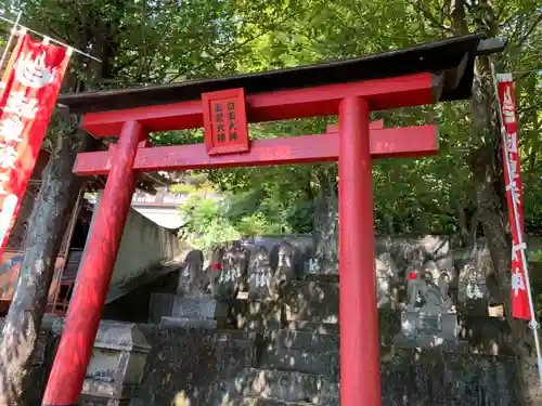 岐阜稲荷山本社の鳥居