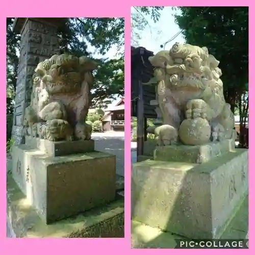 黒磯神社の狛犬