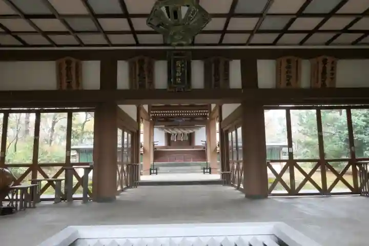 鳥取縣護國神社の本殿・本堂