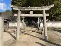 中厳前神社の鳥居