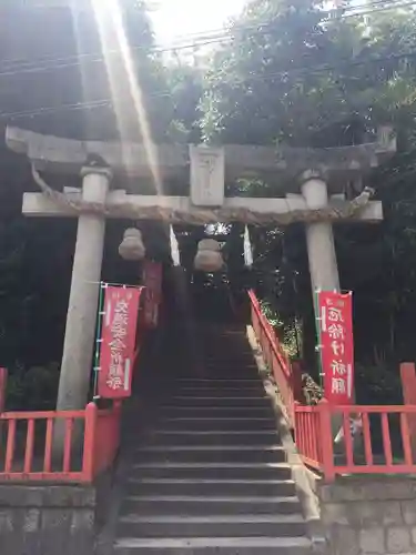 三蔵稲荷神社の鳥居