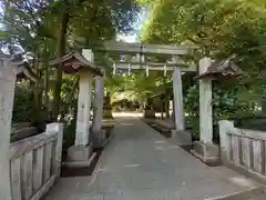 石神井氷川神社の鳥居