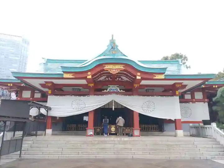 日枝神社の本殿・本堂