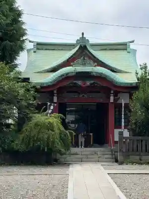 筑土八幡神社の本殿・本堂