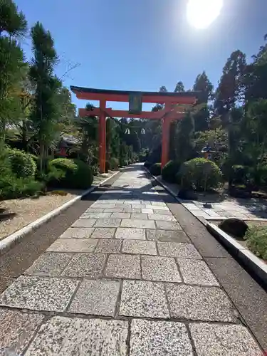 霊山寺の鳥居