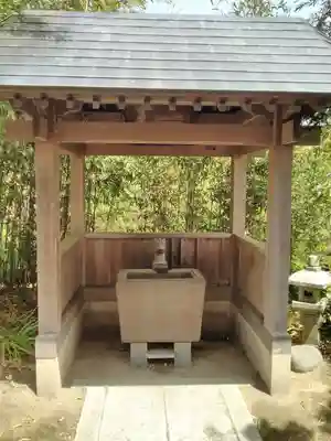 冨士浅間神社の手水舎