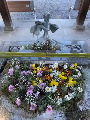 白鷺神社の手水舎