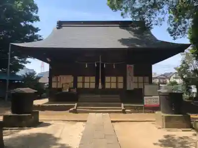 氷川社の本殿・本堂