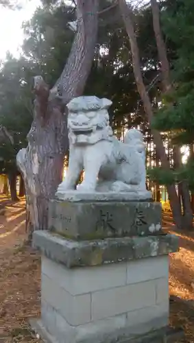 網走神社の狛犬