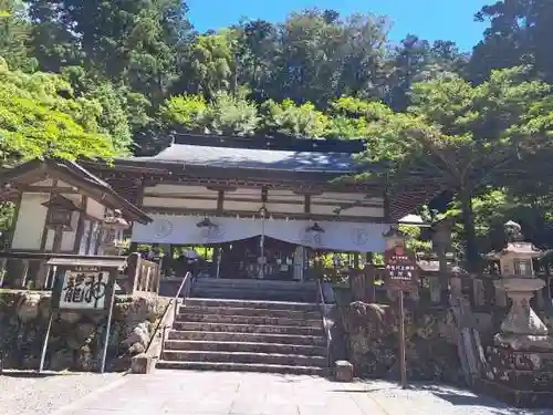 丹生川上神社（中社）の御朱印