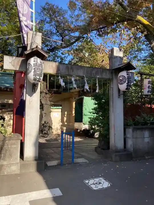 須賀神社の鳥居