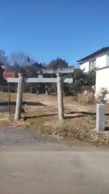 東成井稲荷神社の鳥居