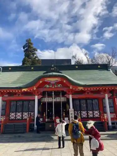 深志神社の本殿