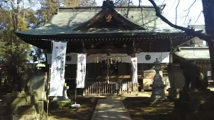 沓掛香取神社の本殿・本堂