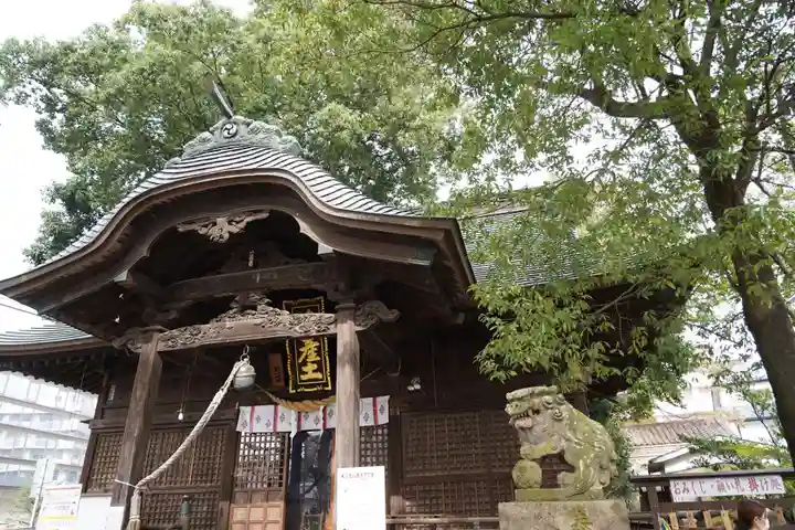 阿邪訶根神社の本殿・本堂