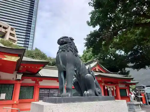 金神社の狛犬