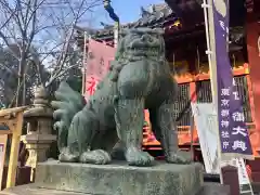 浅草神社の狛犬