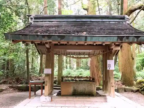 狭野神社の手水