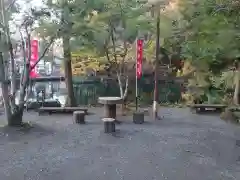 涌釜神社の庭園