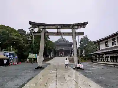 豊川閣　妙厳寺の鳥居
