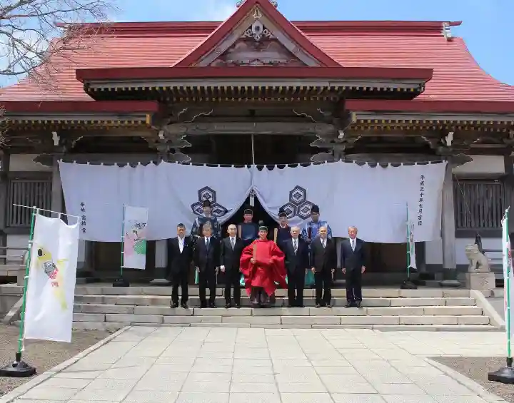 釧路一之宮 厳島神社の本殿・本堂