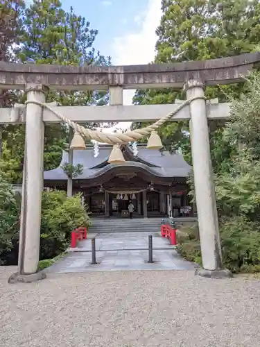 越中一宮 髙瀬神社の鳥居