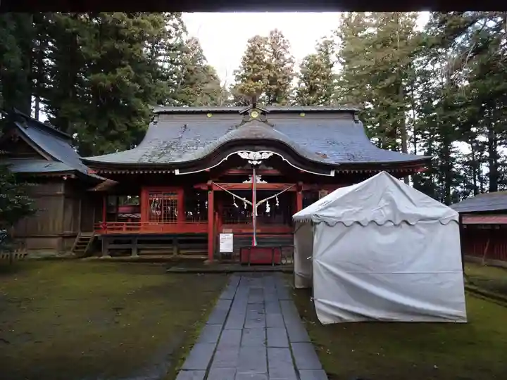 都々古別神社(八槻)の本殿・本堂