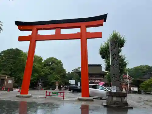 津島神社の鳥居