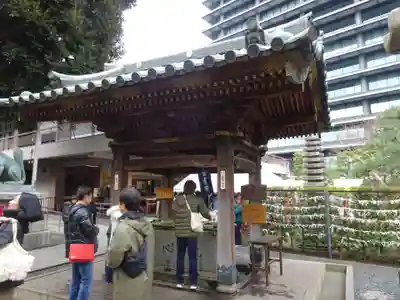 豊川稲荷東京別院の手水舎