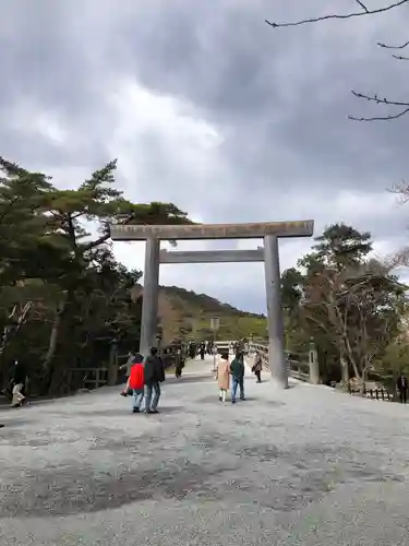 伊勢神宮内宮（皇大神宮）の鳥居